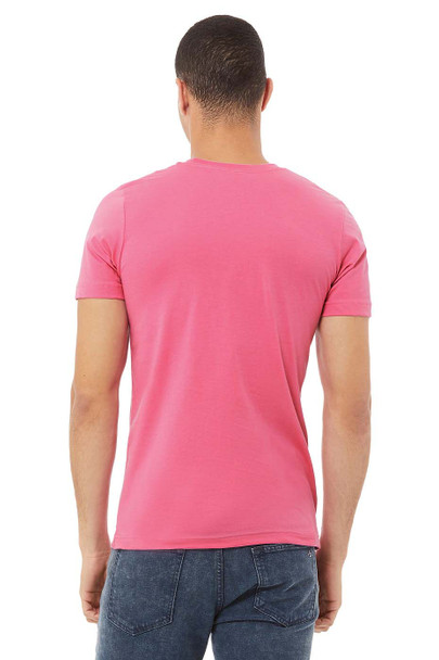 Bella+Canvas 3001C Unisex Jersey T-Shirt | Charity Pink