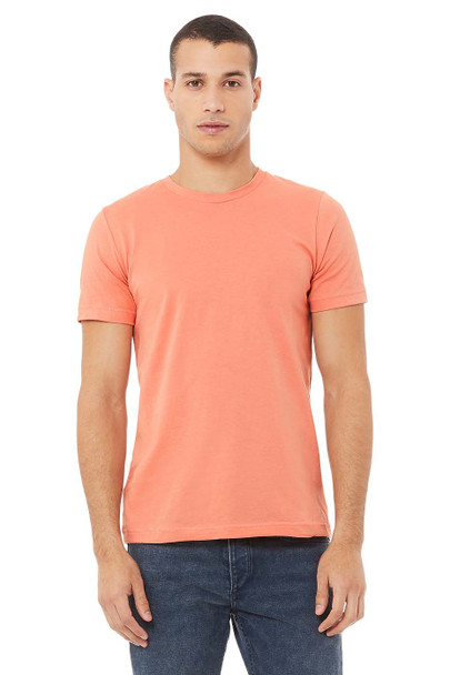 Bella+Canvas 3001C Unisex Jersey T-Shirt | Sunset