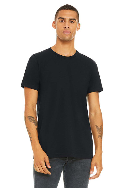 Bella+Canvas 3001 Unisex Jersey T-Shirt | Vintage Black