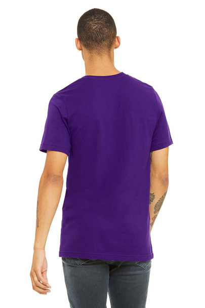 Bella+Canvas 3001C Unisex Jersey T-Shirt | Team Purple