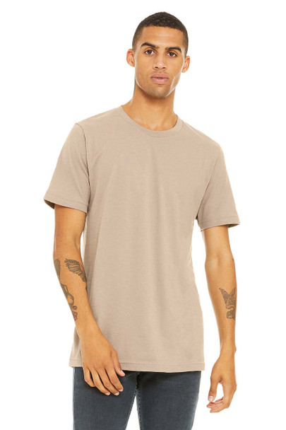 Bella+Canvas 3001C Unisex Jersey T-Shirt | Tan