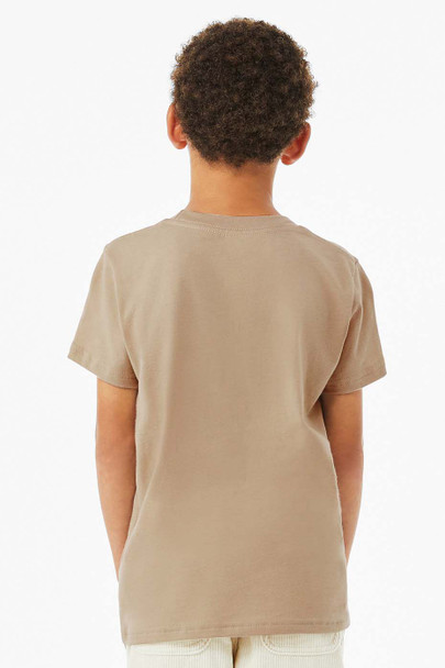 Bella+Canvas 3001Y Youth Jersey T-Shirt | Tan