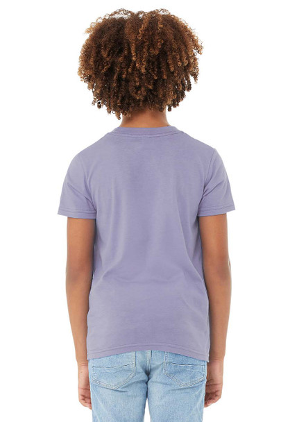 Bella+Canvas 3001Y Youth Jersey T-Shirt | Dark Lavender