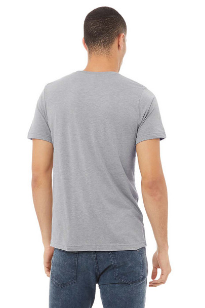 Bella+Canvas 3413C Unisex Tri-Blend T-Shirt | Athletic Grey Triblend