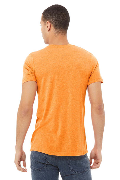 Bella+Canvas 3413C Unisex Tri-Blend T-Shirt | Orange Triblend