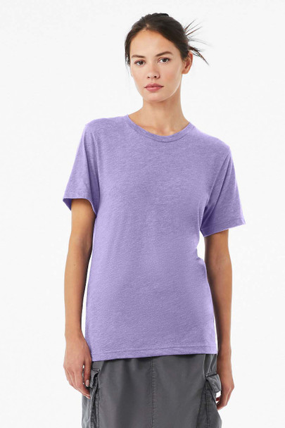 Bella+Canvas 3413C Unisex Tri-Blend T-Shirt | Dark Lavender Triblend