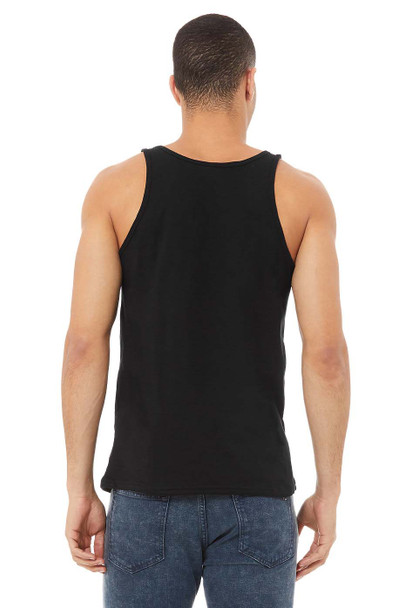 Bella+Canvas 3480 Unisex Jersey Tank Top | Black