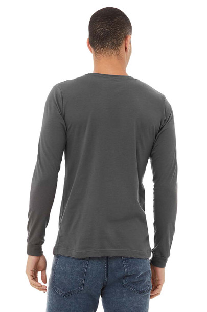 Bella+Canvas 3501 Jersey Long Sleeved T-shirt | Asphalt