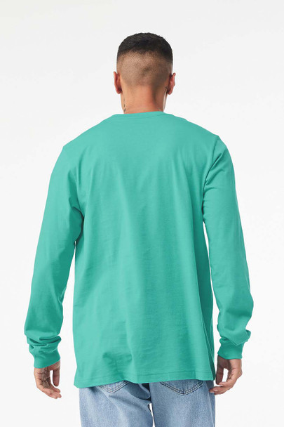 Bella+Canvas 3501 Jersey Long Sleeved T-shirt | Teal