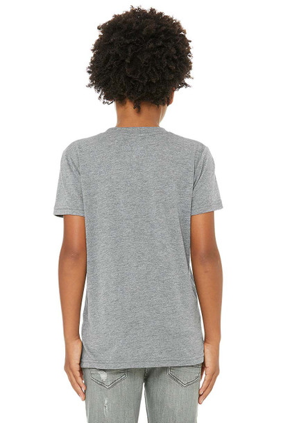 Bella+Canvas 3413Y Youth Tri-Blend T-shirt | Grey Triblend