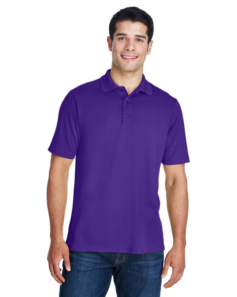 Core365 88181 Men's Performance Pique Polo Shirt | Campus Purple