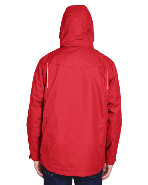 Core365 88205 Region 3-in-1 Jacket with Fleece Liner | Classic Red
