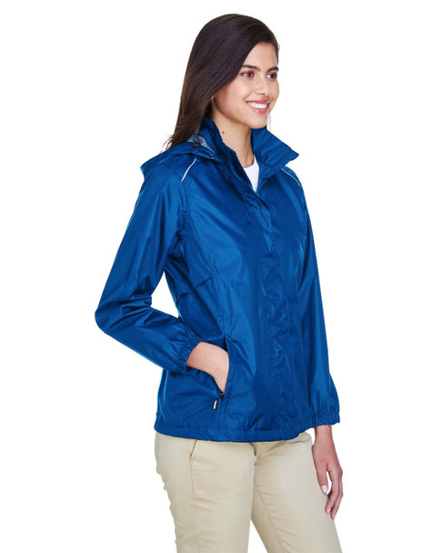 Core365 78185 ladies' Seam-Sealed Lightweight Variegated Ripstop Jacket | True Royal