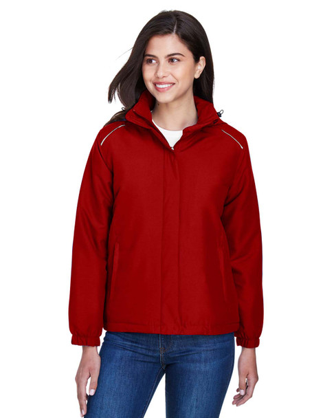 Core365 78189 Ladies' Brisk Insulated Jacket | Classic Red