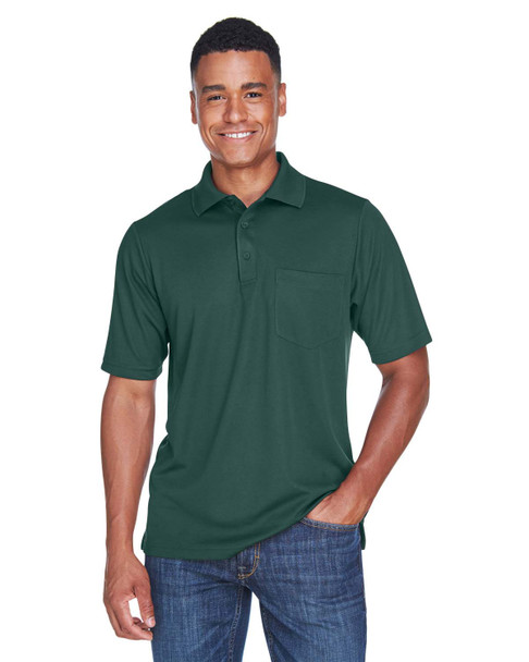 【定価39,600】TROPICAL CLOTH BIG POCKET POLO Core365 88181P Men's Performance Pique Polo Shirt with Pocket