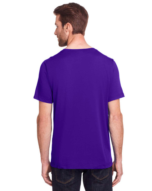 Core365 CE111 Adult Fusion ChromaSoft Performance T-Shirt | Campus Purple