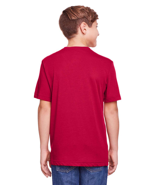 Core365 CE111Y Youth Fusion ChromaSoft Performance T-Shirt | Classic Red