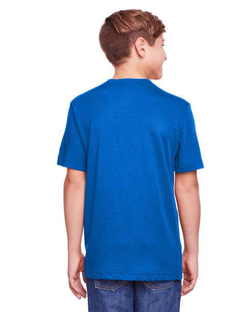 Core365 CE111Y Youth Fusion ChromaSoft Performance T-Shirt | True Royal