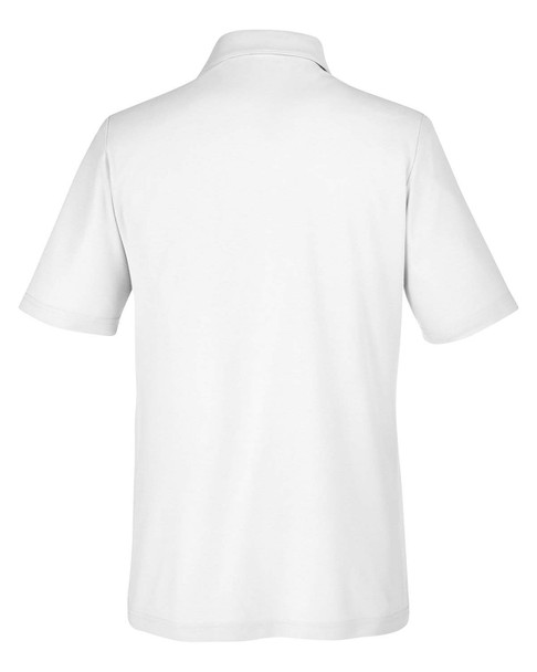 Core365 CE112 Men's Fusion ChromaSoft Pique Polo Shirt | White