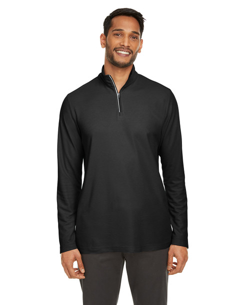 Core365 CE405 Men's Fusion ChromaSoft™ Pique Quarter-Zip