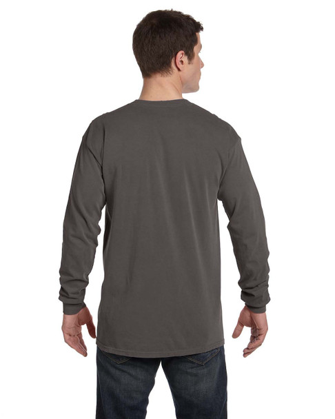 Comfort Colors C6014 Adult Heavyweight Long-Sleeve T-Shirt | Pepper