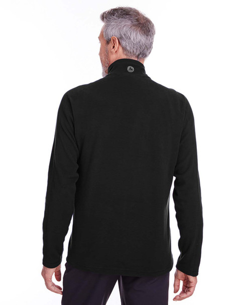 Marmot 901076 Men's Rocklin Fleece Half-Zip Sweatshirt | Black