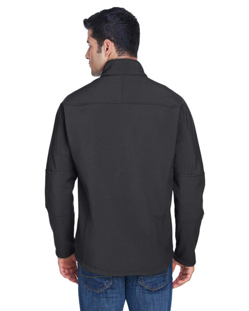 North End 88138 Men's Soft Shell Technical Jacket | Graphite