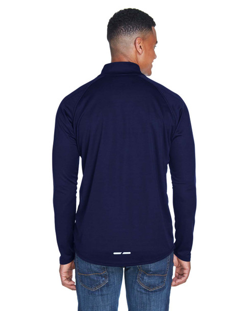 North End 88187 Half-Zip Performance Long-Sleeve Top Sweater | Classic Navy