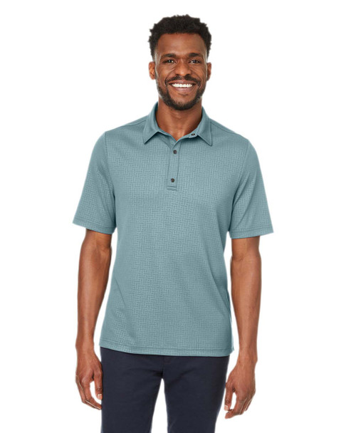 North End NE102 Men's Replay Recycled Polo | Opal Blue