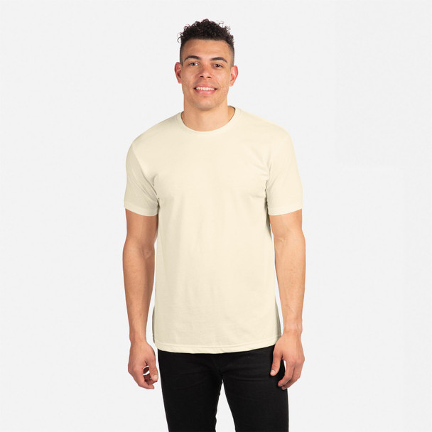 Next Level 6410 Men's Premium Fitted Sueded T-Shirt | Natural