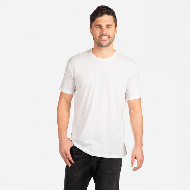 Next Level 6410 Sueded T-Shirt | White