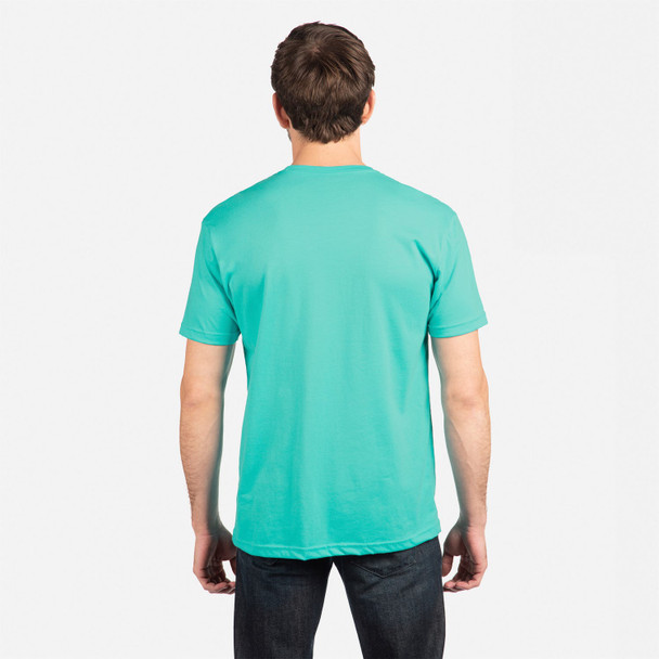 Next Level 6410 Men's Premium Fitted Sueded T-Shirt | Tahiti Blue