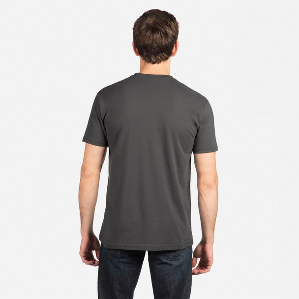 Next Level 6410 Men's Premium Fitted Sueded T-Shirt | Heavy Metal