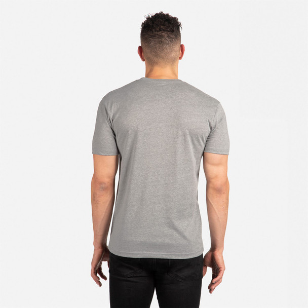 Next Level 6410 Men's Premium Fitted Sueded T-Shirt | Dark Heather Grey