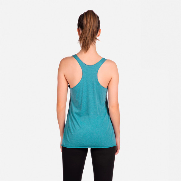 Next Level 6733 Tri-Blend Racerback Tank Top | Vintage Turquoise