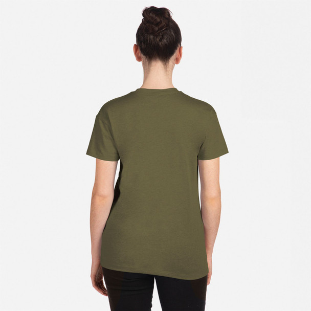 Next Level 6600 Ladies' Relaxed CVC T-Shirt | Military Green