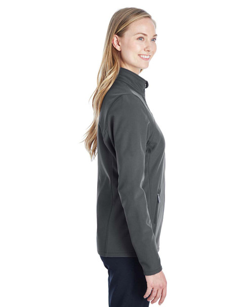 Spyder 187337 Ladies' Transport Softshell Jacket | Polar/ White