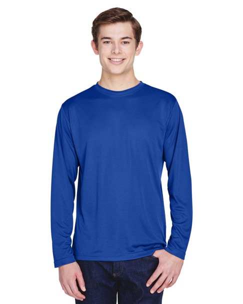 Team 365 TT11L Men's Zone Performance Long Sleeve T-Shirt | Sport Royal