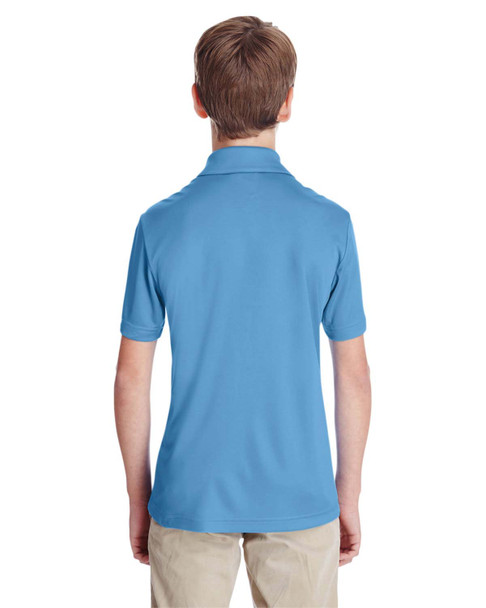 Team 365 TT51Y Youth Performance Polo Shirt | Sport Light Blue