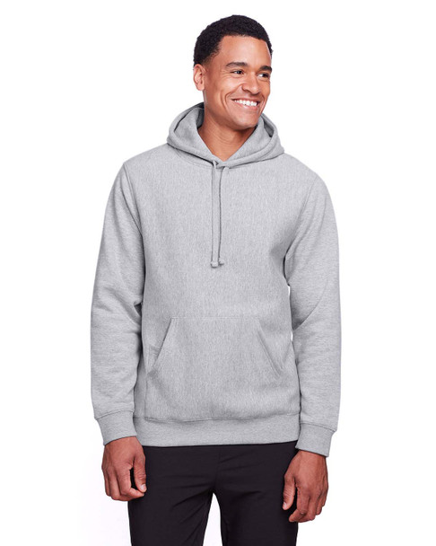 Team 365 TT96 Adult Zone HydroSport Heavyweight Pullover Hooded Sweatshirt | Athletic Heather