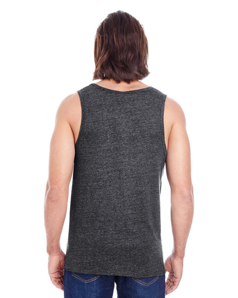 Threadfast 102C Unisex Triblend Tank Top | Black TRiblend