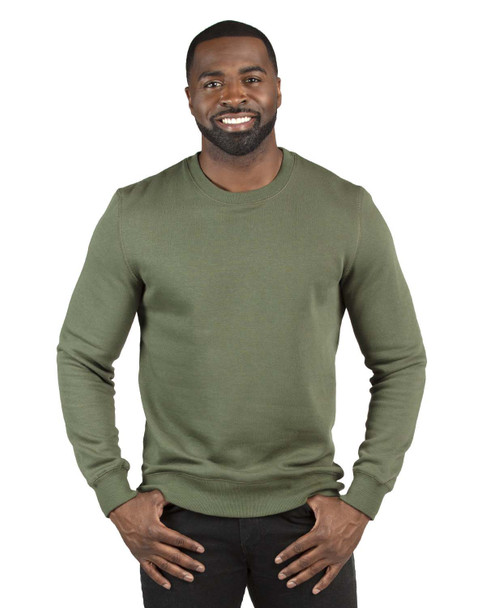 Threadfast 320C Unisex Ultimate Crewneck Sweatshirt | Army