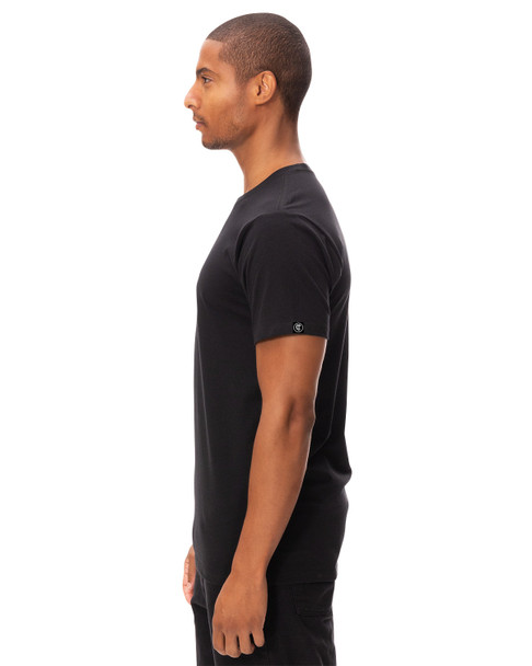 Threadfast 180NFC Unisex Ultimate Cotton T-Shirt | Black NFC