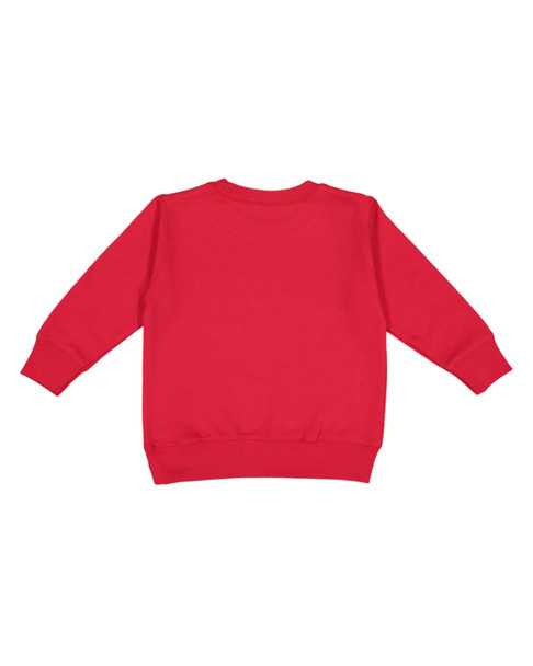 Rabbit Skins 3317 Toddler Fleece Sweatshirt | Red