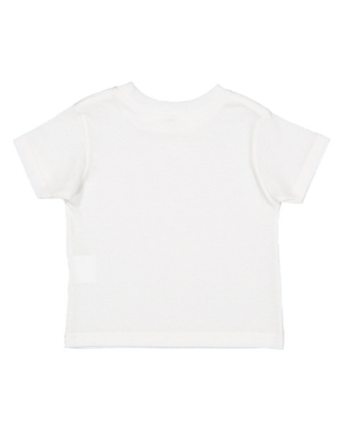 Rabbit Skins 3321 Toddler Fine Jersey T-Shirt | White