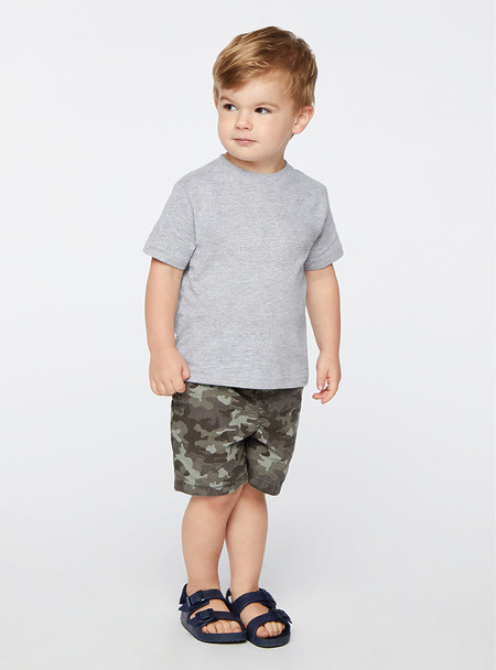 Rabbit Skins 3321 Toddler Fine Jersey T-Shirt | Heather