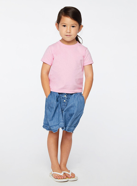 Rabbit Skins RS3301 Toddler Jersey T-Shirt | Pink