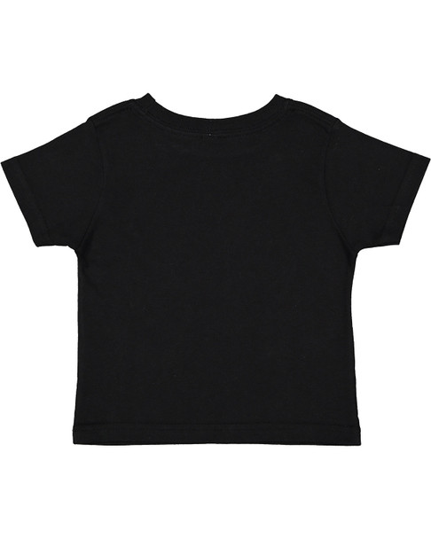 Rabbit Skins RS3301 Toddler Jersey T-Shirt | Black