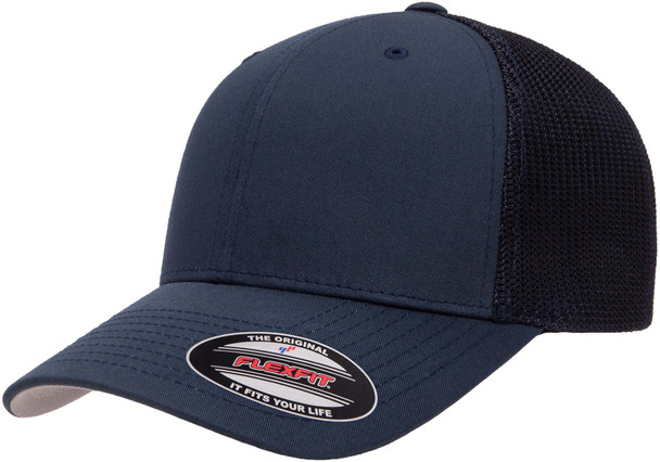 FlexfFit 6511  6-Panel Trucker Cap | Navy