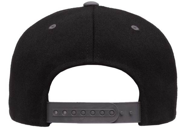 Flexfit 110FT Wool Blend Two-Tone Cap | Black/ Grey